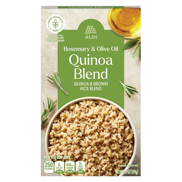 Aldi Quinoa Blends (Red Pepper & Basil or Garlic & Basil) - $1.99 (4.9 oz)