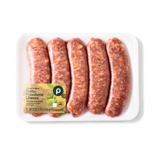 11. Publix Pesto and Provolone Italian Sausage