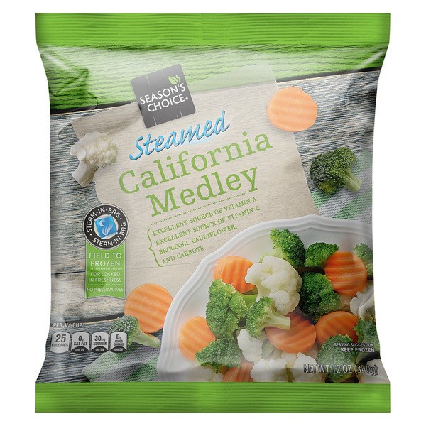 11. Season's Choice California Medley – About $1.29