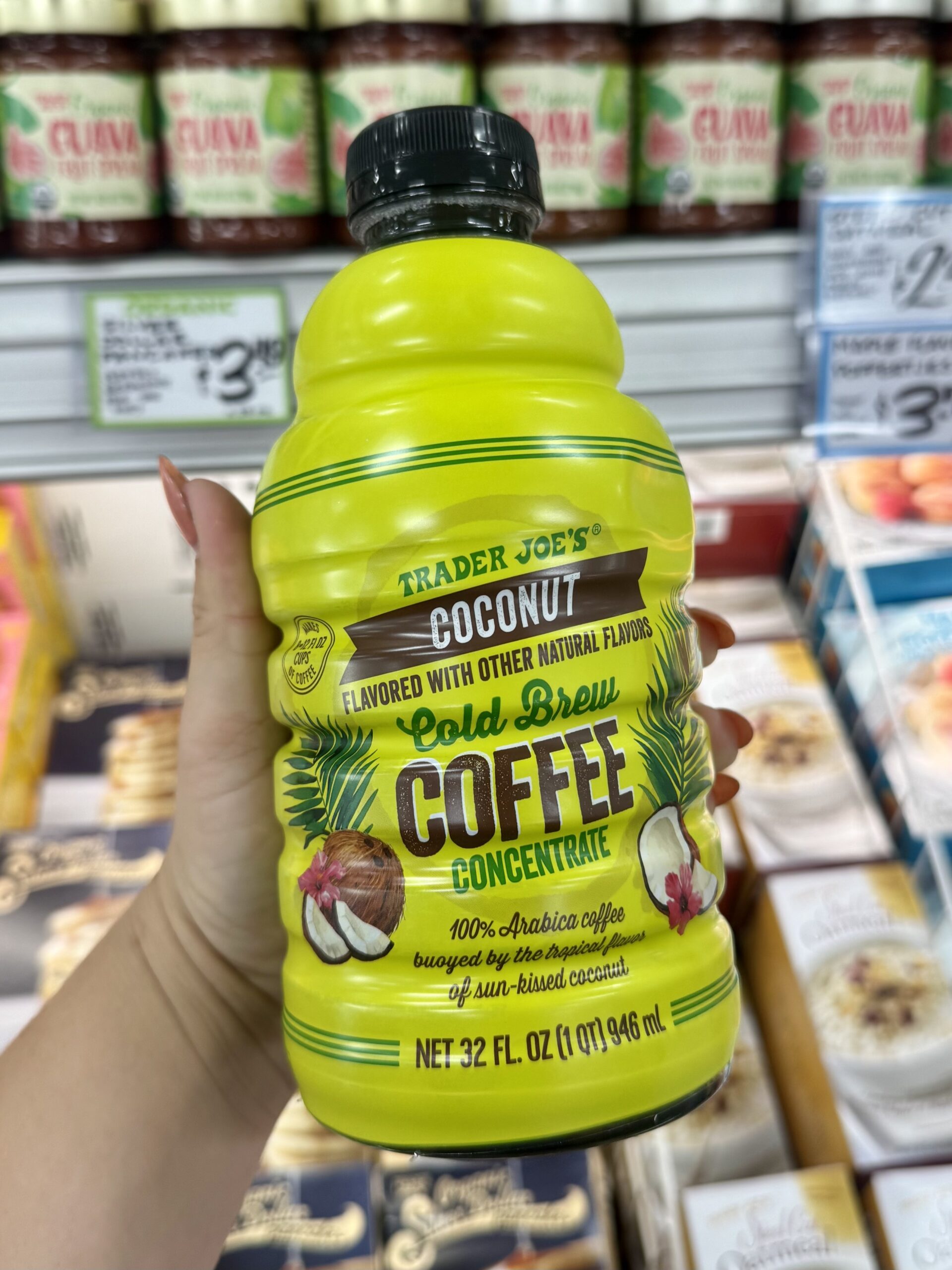 Coconut Cold Brew Coffee Concentrate - in store