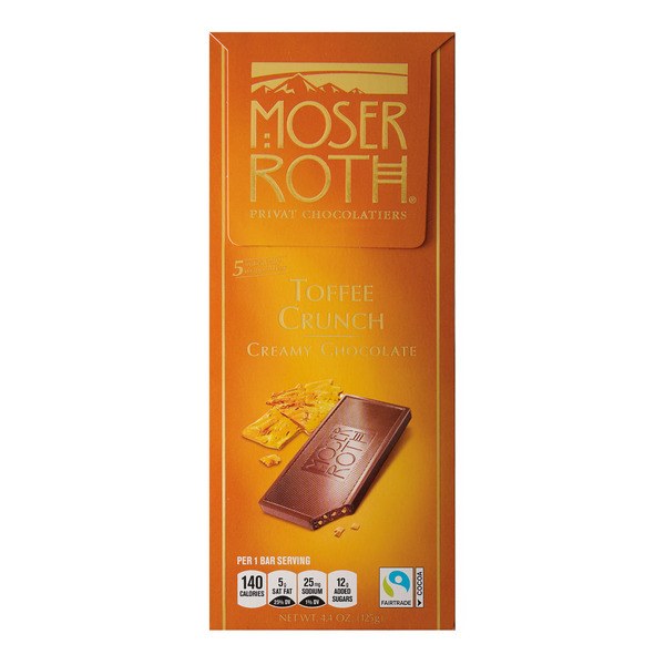12. Moser Roth Toffee Crunch Delivers the Perfect Little Snap