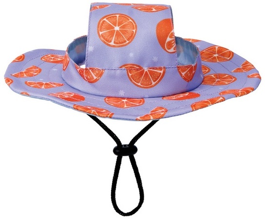 Heart to Tail Pet Hat - Orange Bucket