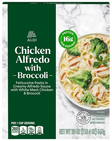 Bremer Creamy Chicken Alfredo with Broccoli -