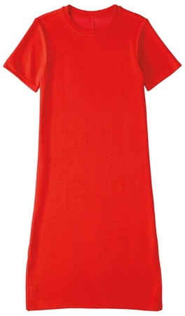 Serra Ls Scuba Dress - Red