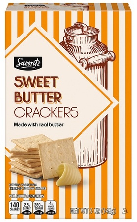 Savoritz Cornbread Crackers - Butter