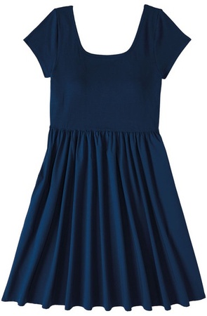 Serra Ls Hybrid Dress - Blue