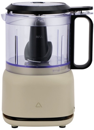 Ambiano Mini Food Chopper - Warm Grey