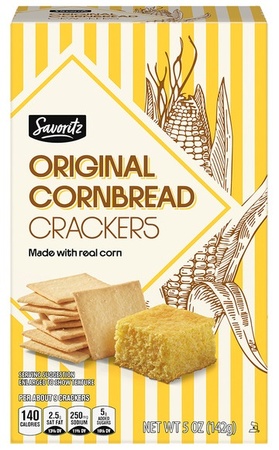 Savoritz Cornbread Crackers - Original