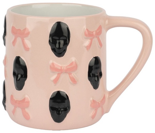 The Halloween Collection Pastel Halloween Mug - Skulls and Bows