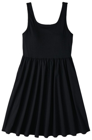 Serra Ls Hybrid Dress - Black