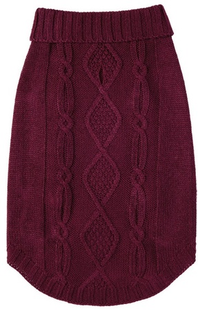 Heart To Tail Pet Sweater - Fig
