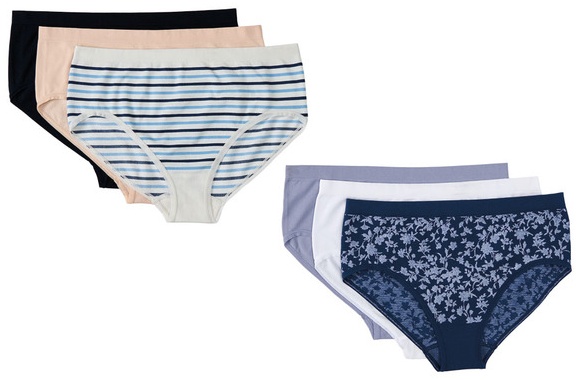 Serra Ls Seamless Underwear 6 Pk - Mini Brief