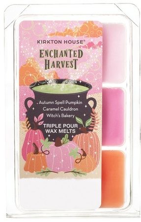Kirkton House Halloween Triple Pour Wax - Enchnted Hrvst