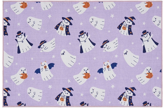 Kirkton House 20x34 Crystal Accent Rug, Ghosts - Purple