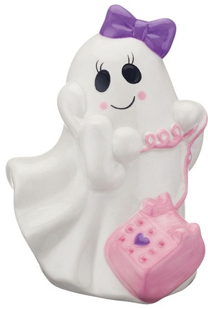 The Halloween Collection Pastel Ceramic Ghost - Telephone