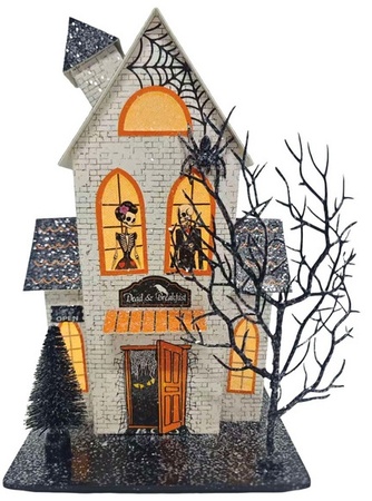 The Halloween Collection LED Paper Haunted House - Dead & Breakfas