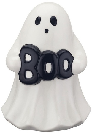 The Halloween Collection Pastel Ceramic Ghost - Boo Black
