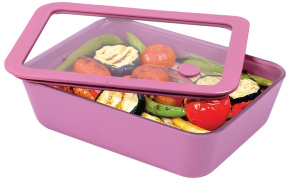 Crofton Ceramic Food Containers - Rectangle - PNK