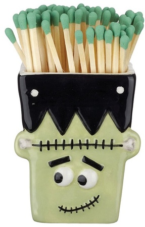 Kirkton House Halloween Matches Holder - Frankenstein