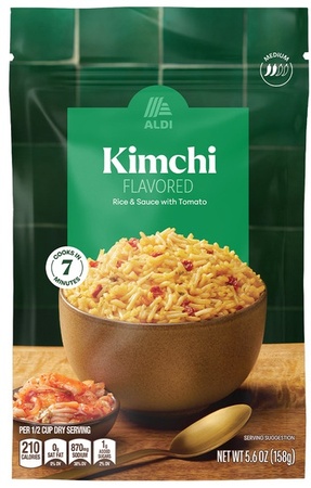 Aldi Assorted Rice and Sauce - Kimchi Fried