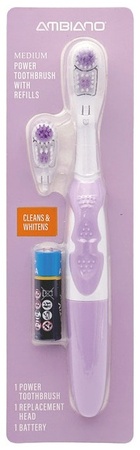 Dentiguard Power Toothbrush with Refills - Light Purple