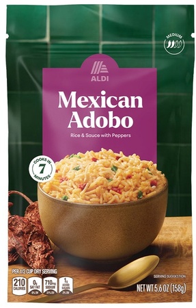 Aldi Assorted Rice and Sauce - Mexican Adobo