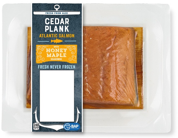 Fresh Honey Maple Salmon -