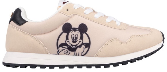 License Retro Sneaker - Beige