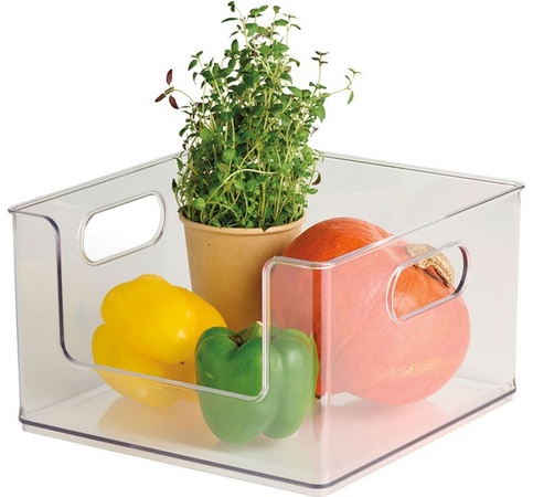 Stacking Bin, Clear