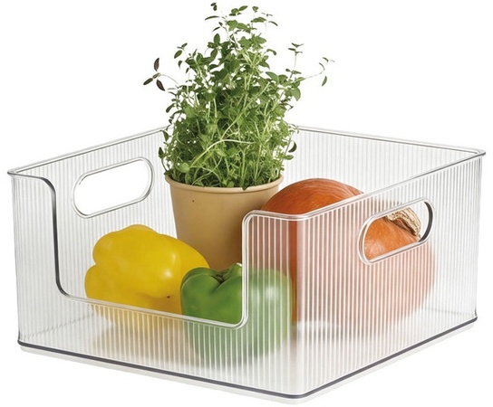 Stacking Bin, Fluted