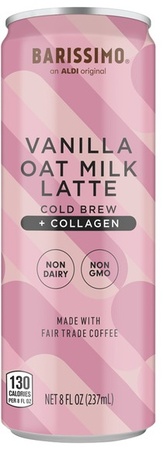 Barissimo Oat Milk Lattes - Vanilla
