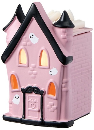 Kirkton House Halloween Icon Wax Warmer - Pink House