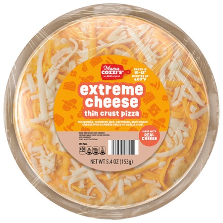 Mama Cozzi's Pizza Kitchen Single Serve Cheese Deli Pizza -