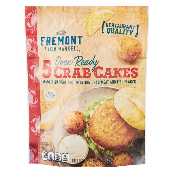 Fremont Fish Market Crab Cakes or Lobster Cakes - $4.99 (16 oz)