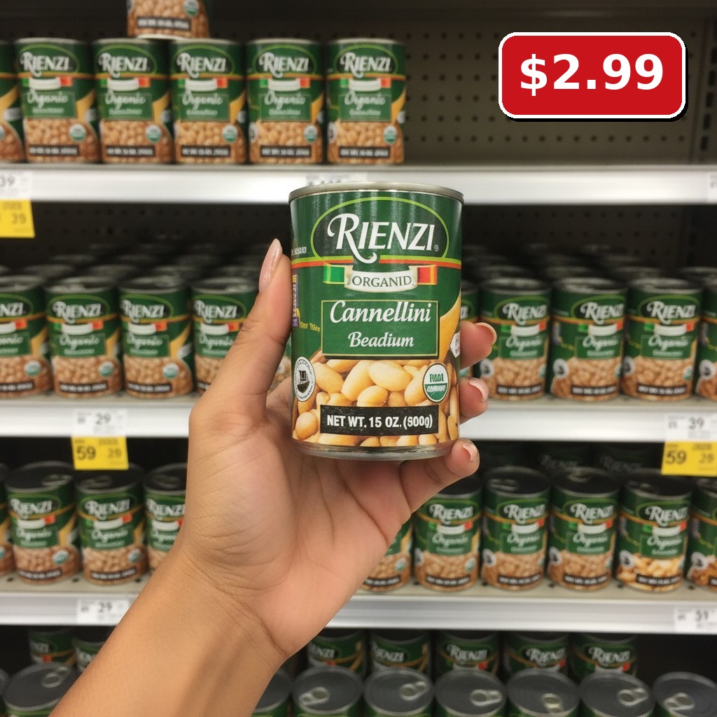 RIENZI ORGANIC CANNELLINI BEANS LOW SODIUM