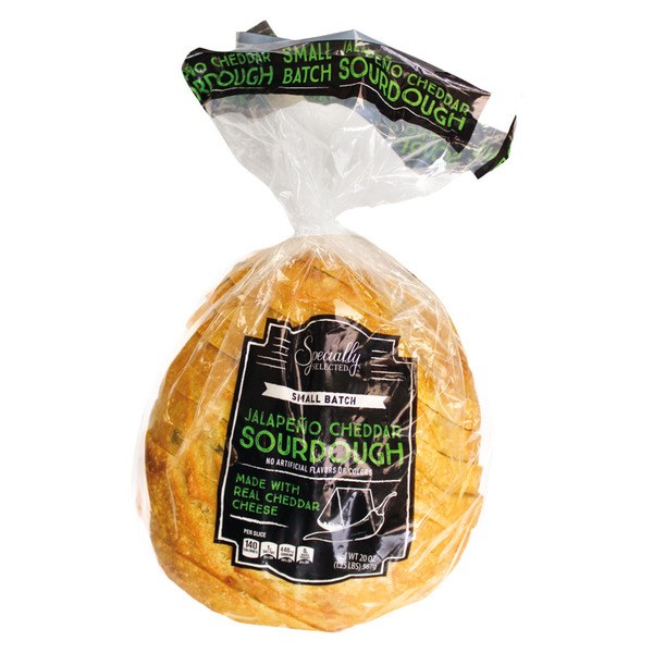 Specially Selected Jalapeño Cheddar Sourdough Bread - $4.29