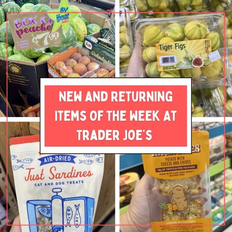 New and Returning Items Of The Week At Trader Joe’s (8/17 – 8/23)