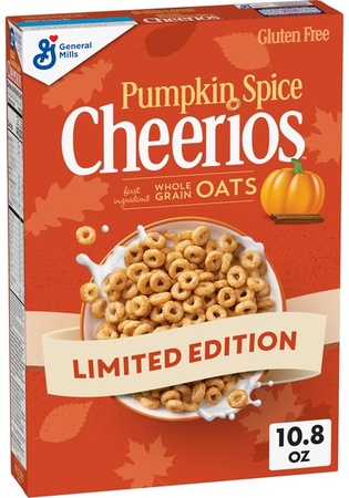 General Mills Pumpkin Spice Cheerios -