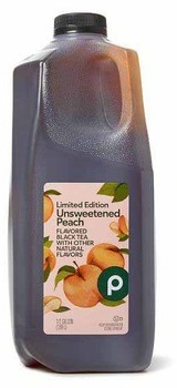 Publix Unsweetened Peach Iced Tea