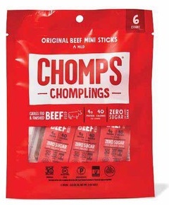 Chomps Chomplings Mini Beef or Turkey Sticks