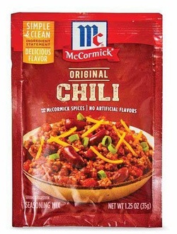 McCormick Seasoning or Gravy Mix, or Marinade