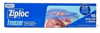 Ziploc Seal Top Bags