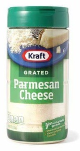 Kraft Grated Parmesan or Parmesan & Romano Cheese