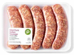 Publix Pork Italian Sausage