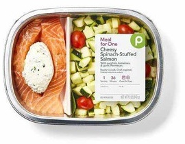 Publix Salmon Meal for One