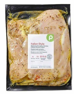 Publix Boneless Skinless Chicken Breast Cutlets