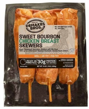 Demakes Bros. Chicken Breast Skewers