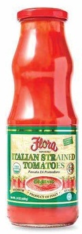 Flora Organic Strained Tomatoes