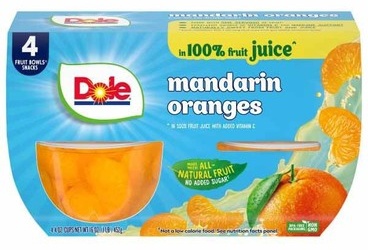 Dole Fruit Cups