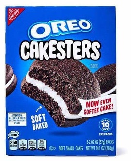 Nabisco Oreo Cakesters Soft Snack Cakes